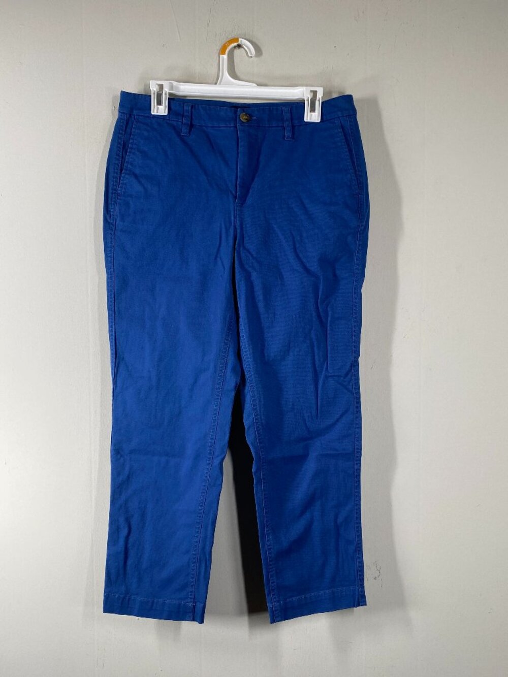 J. Crew Chino Pants Women's 6 Mid Rise Blue Casual